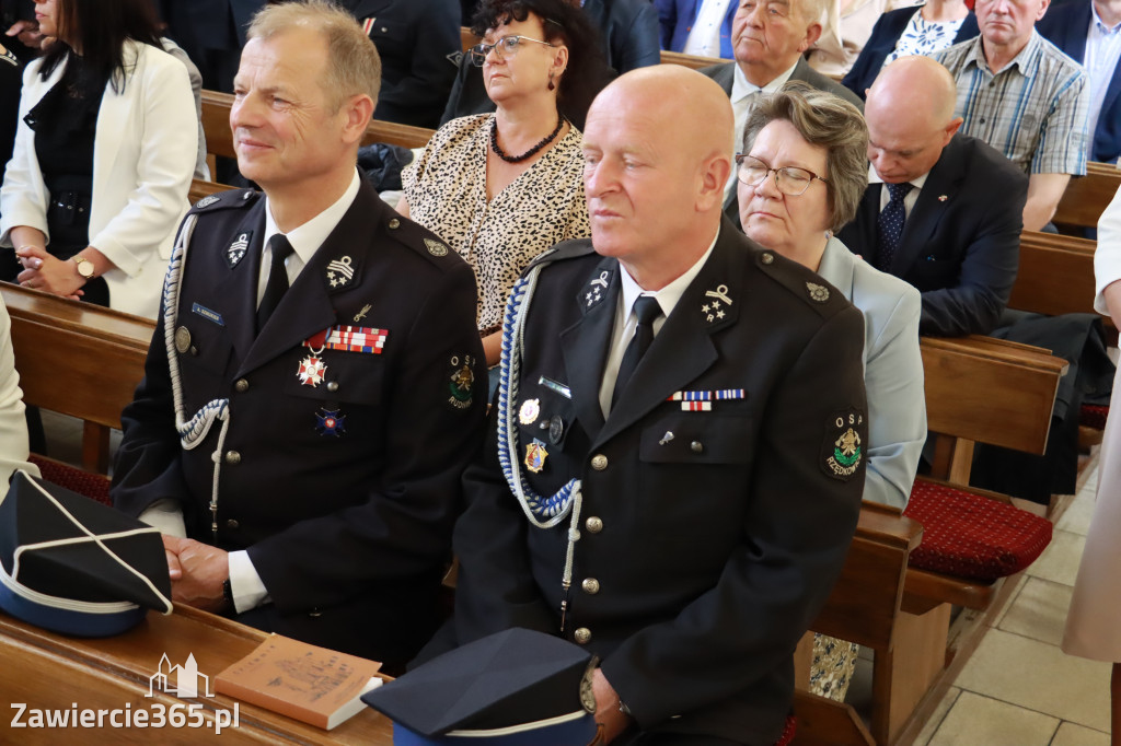 100-lecie OSP Góra Włodowska - Poświęcenie Tablicy