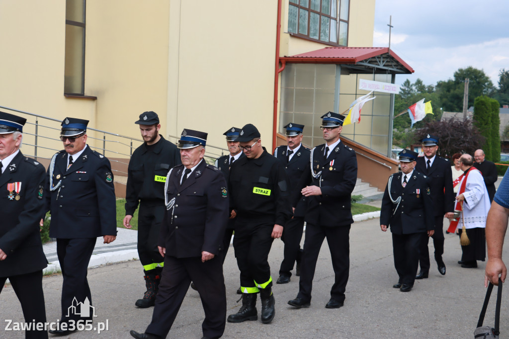 100-lecie OSP Góra Włodowska - Poświęcenie Tablicy