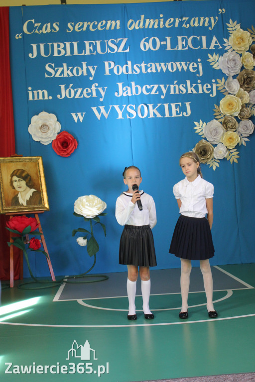 Jubileusz 60-lat szkoły w Wysokiej.