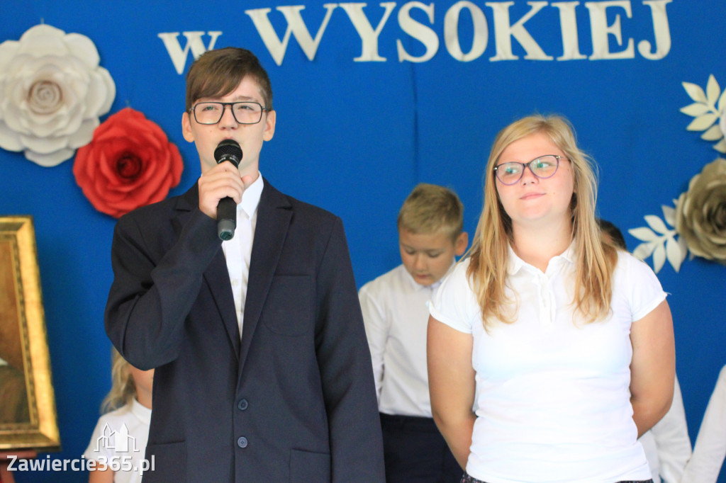 Jubileusz 60-lat szkoły w Wysokiej.