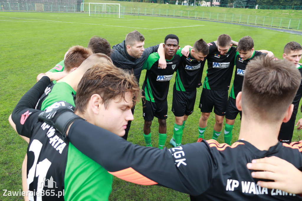 KP Warta Zawiercie nie sprostali GKS Szombierki Bytom i ulegli 0:3