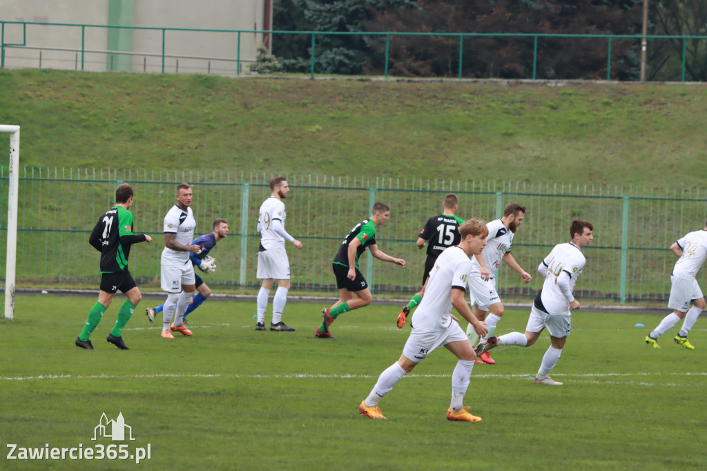 KP Warta Zawiercie nie sprostali GKS Szombierki Bytom i ulegli 0:3