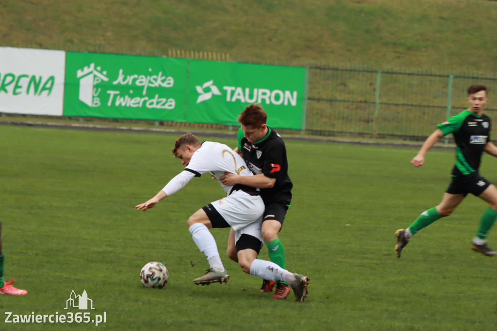 KP Warta Zawiercie nie sprostali GKS Szombierki Bytom i ulegli 0:3