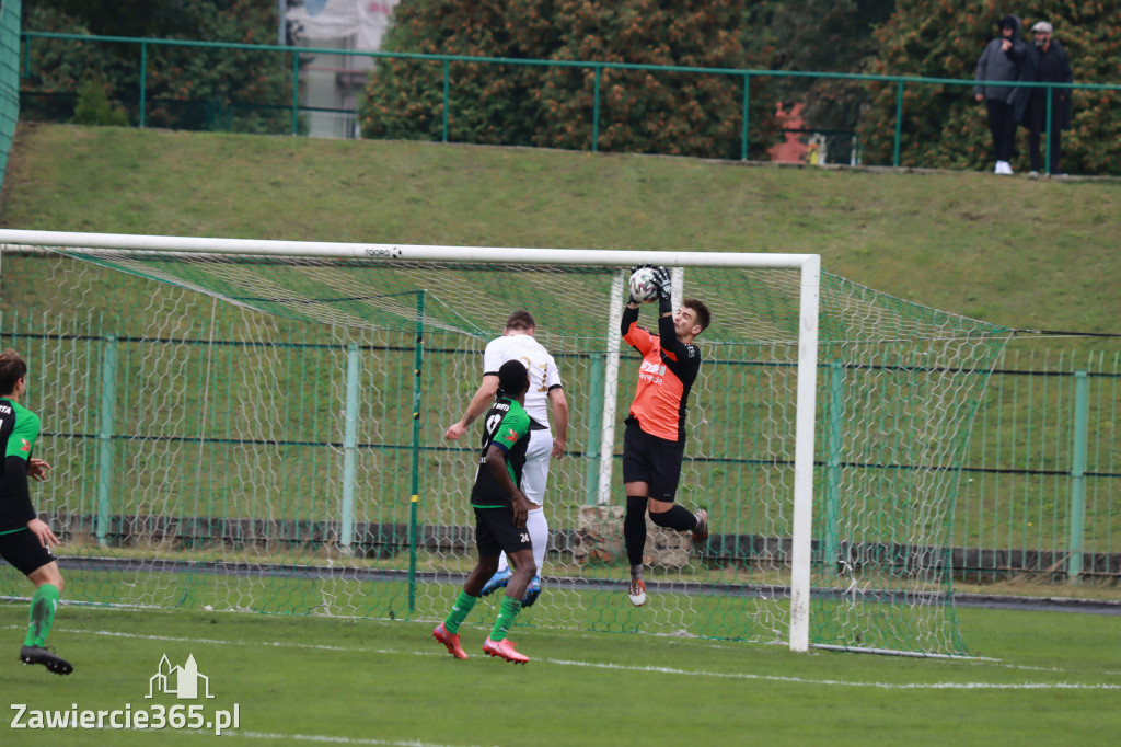 KP Warta Zawiercie nie sprostali GKS Szombierki Bytom i ulegli 0:3