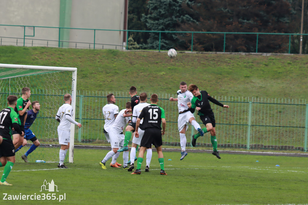 KP Warta Zawiercie nie sprostali GKS Szombierki Bytom i ulegli 0:3