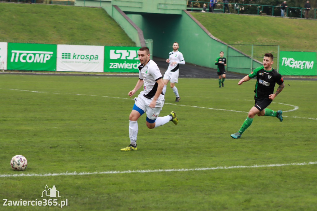 KP Warta Zawiercie nie sprostali GKS Szombierki Bytom i ulegli 0:3