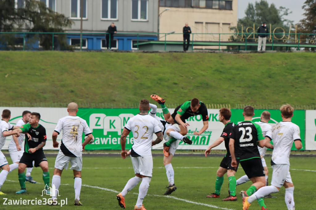 KP Warta Zawiercie nie sprostali GKS Szombierki Bytom i ulegli 0:3