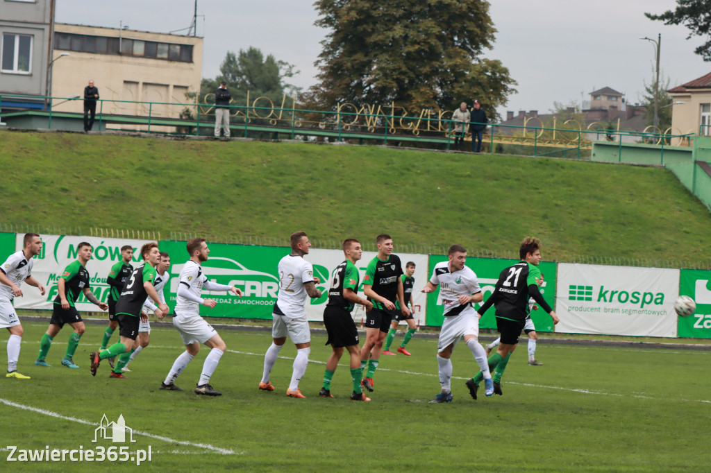 KP Warta Zawiercie nie sprostali GKS Szombierki Bytom i ulegli 0:3