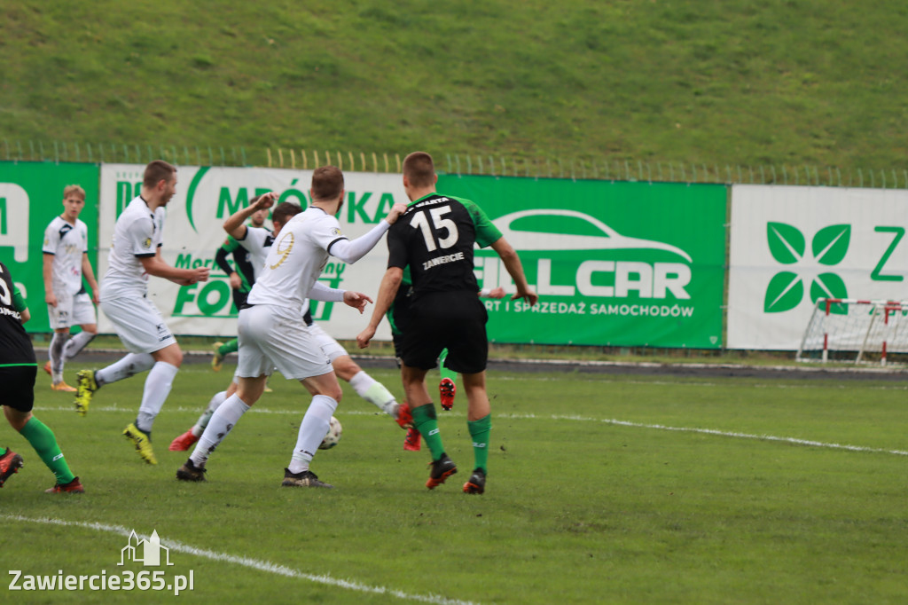 KP Warta Zawiercie nie sprostali GKS Szombierki Bytom i ulegli 0:3