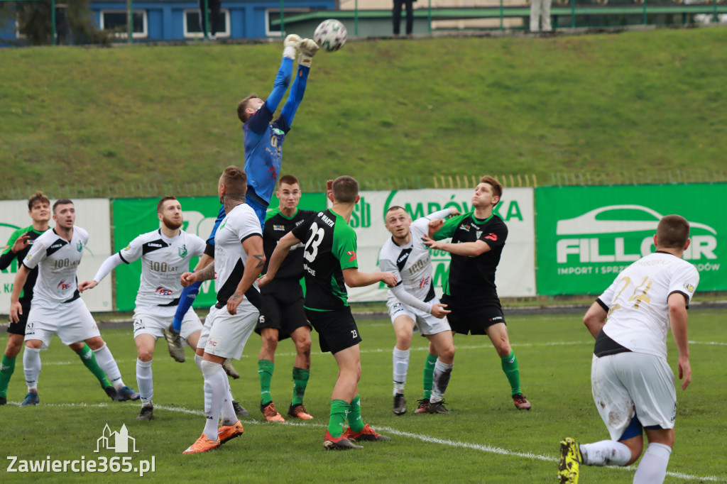 KP Warta Zawiercie nie sprostali GKS Szombierki Bytom i ulegli 0:3