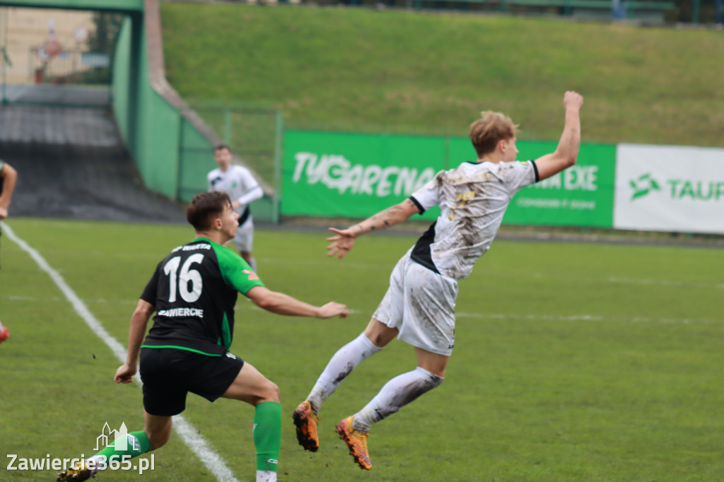 KP Warta Zawiercie nie sprostali GKS Szombierki Bytom i ulegli 0:3