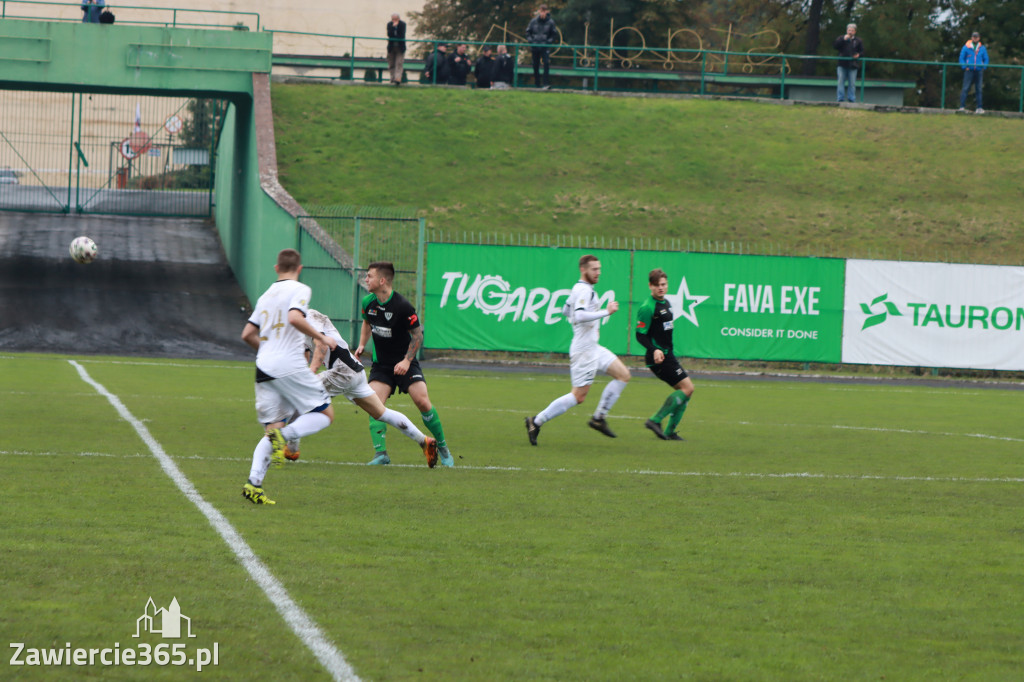 KP Warta Zawiercie nie sprostali GKS Szombierki Bytom i ulegli 0:3