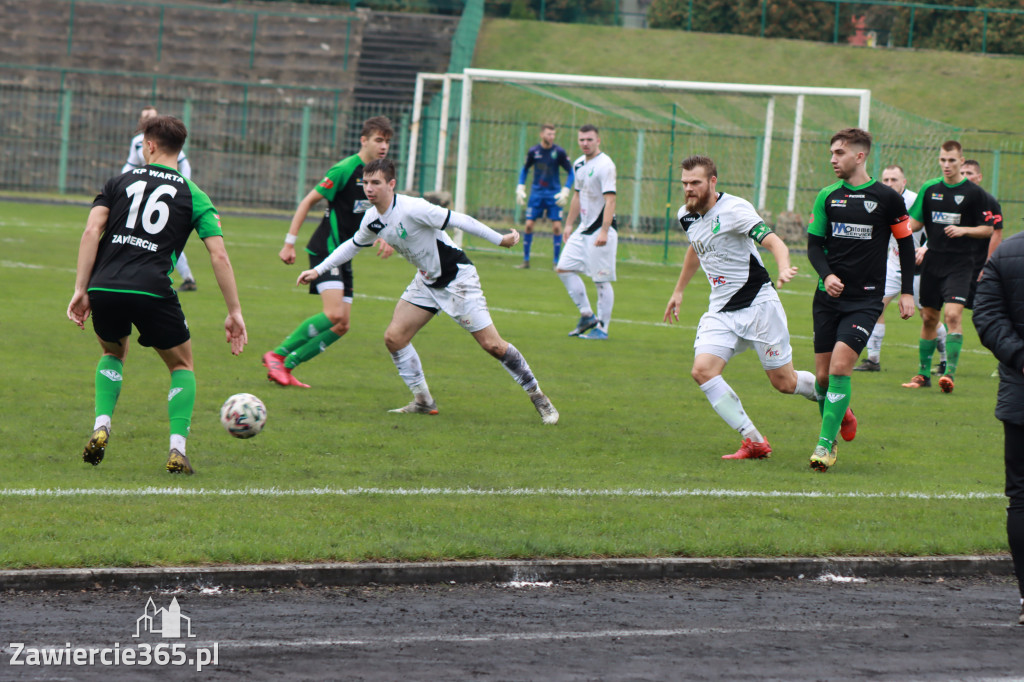 KP Warta Zawiercie nie sprostali GKS Szombierki Bytom i ulegli 0:3