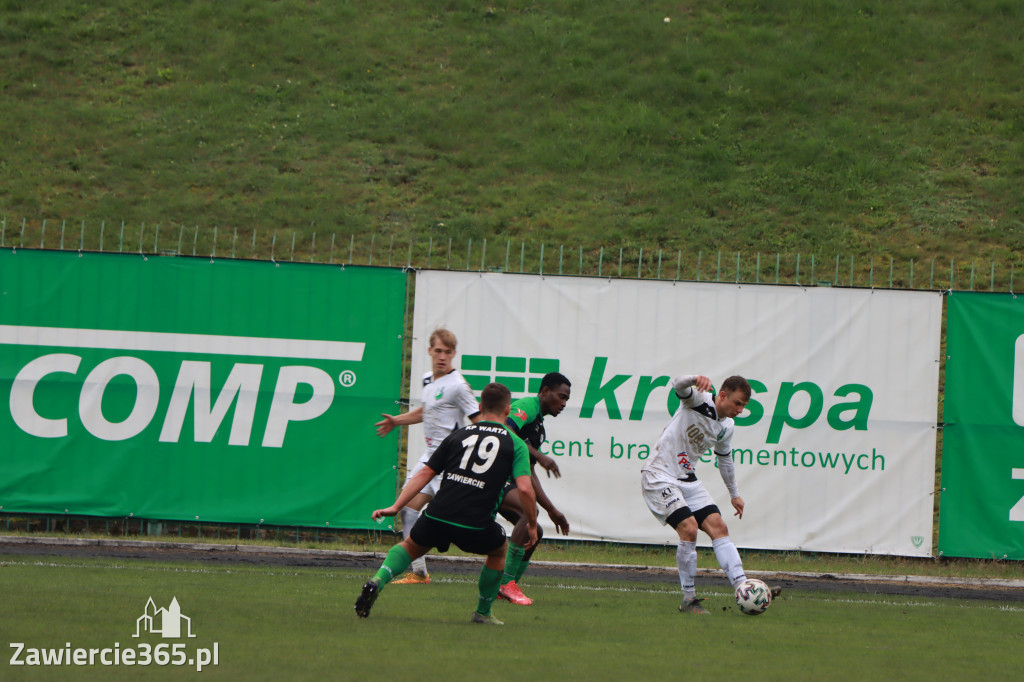 KP Warta Zawiercie nie sprostali GKS Szombierki Bytom i ulegli 0:3