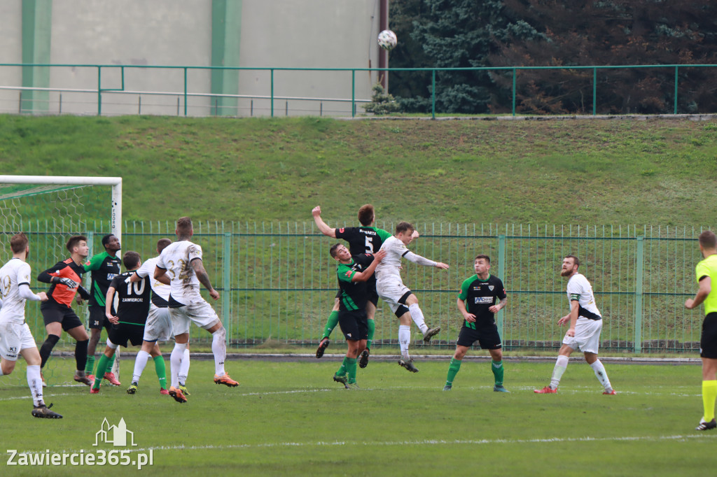 KP Warta Zawiercie nie sprostali GKS Szombierki Bytom i ulegli 0:3