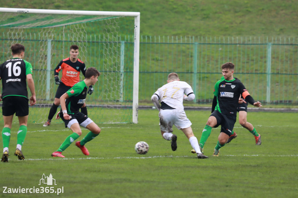 KP Warta Zawiercie nie sprostali GKS Szombierki Bytom i ulegli 0:3