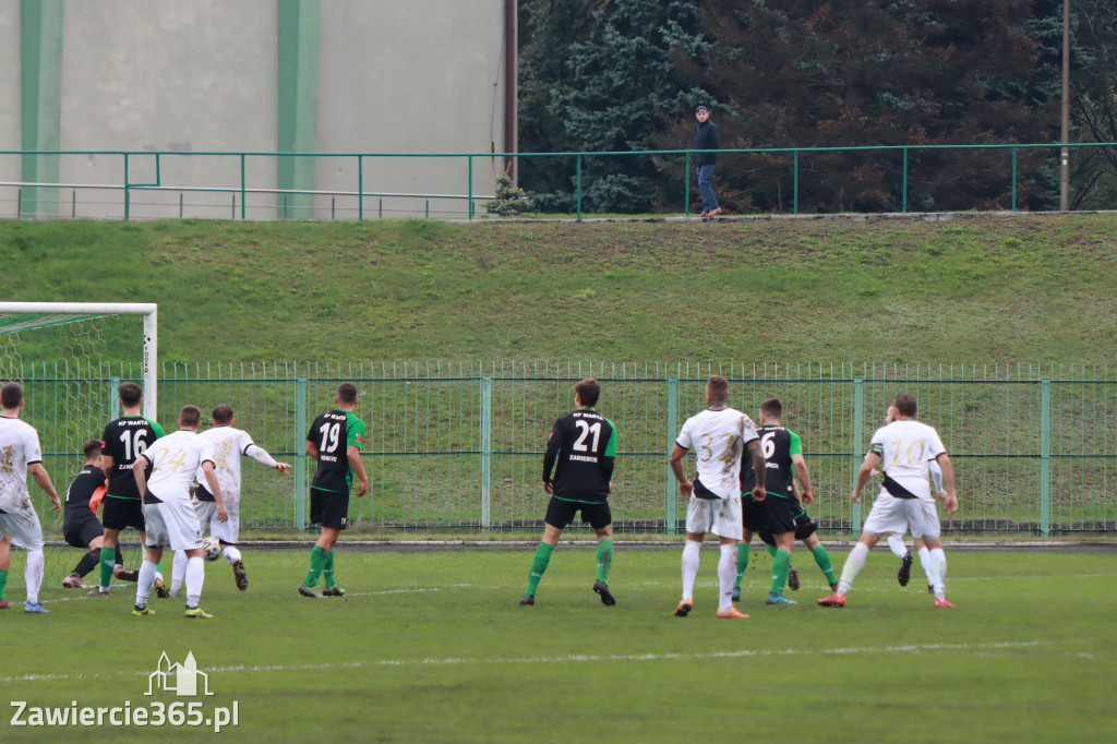 KP Warta Zawiercie nie sprostali GKS Szombierki Bytom i ulegli 0:3