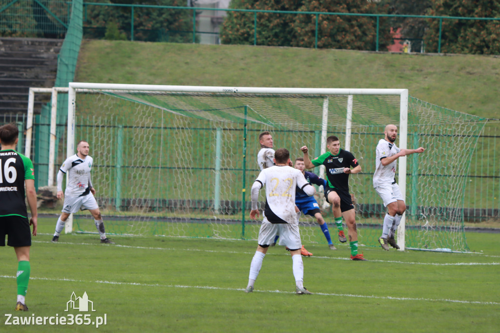 KP Warta Zawiercie nie sprostali GKS Szombierki Bytom i ulegli 0:3