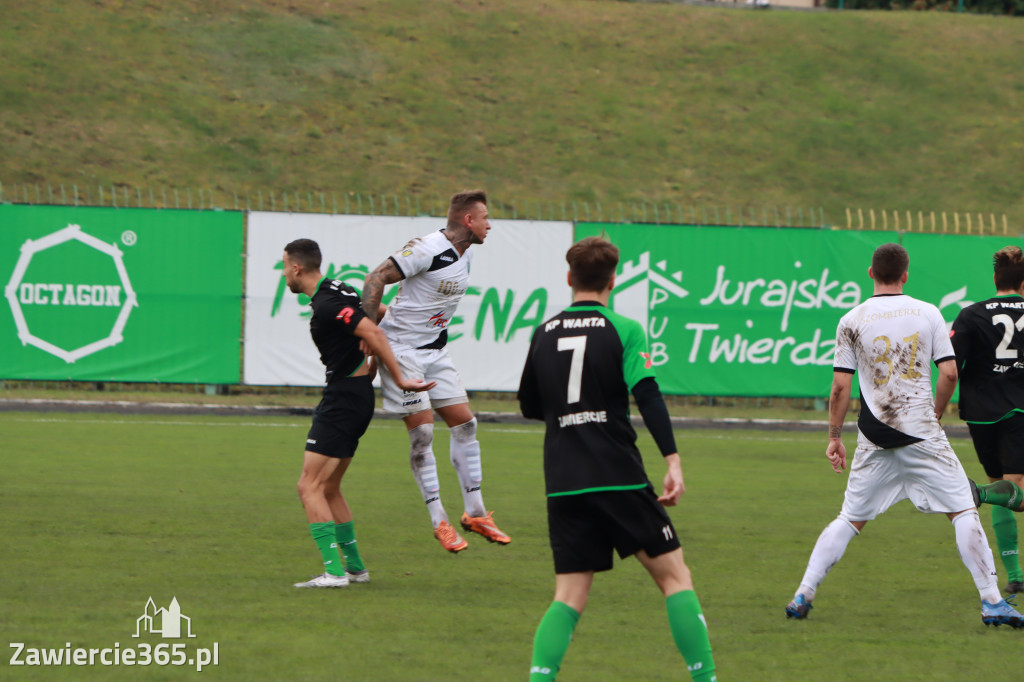 KP Warta Zawiercie nie sprostali GKS Szombierki Bytom i ulegli 0:3