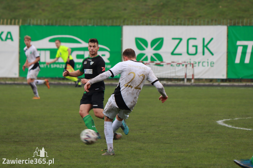 KP Warta Zawiercie nie sprostali GKS Szombierki Bytom i ulegli 0:3