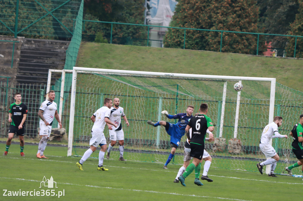 KP Warta Zawiercie nie sprostali GKS Szombierki Bytom i ulegli 0:3