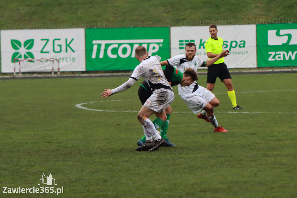 KP Warta Zawiercie nie sprostali GKS Szombierki Bytom i ulegli 0:3