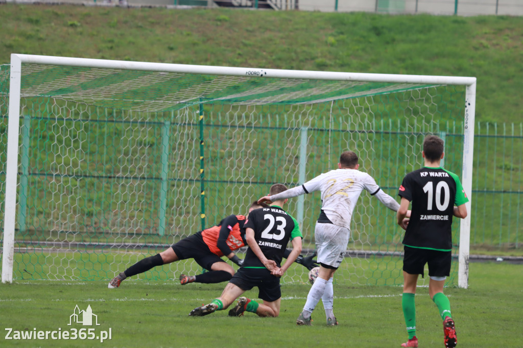 KP Warta Zawiercie nie sprostali GKS Szombierki Bytom i ulegli 0:3