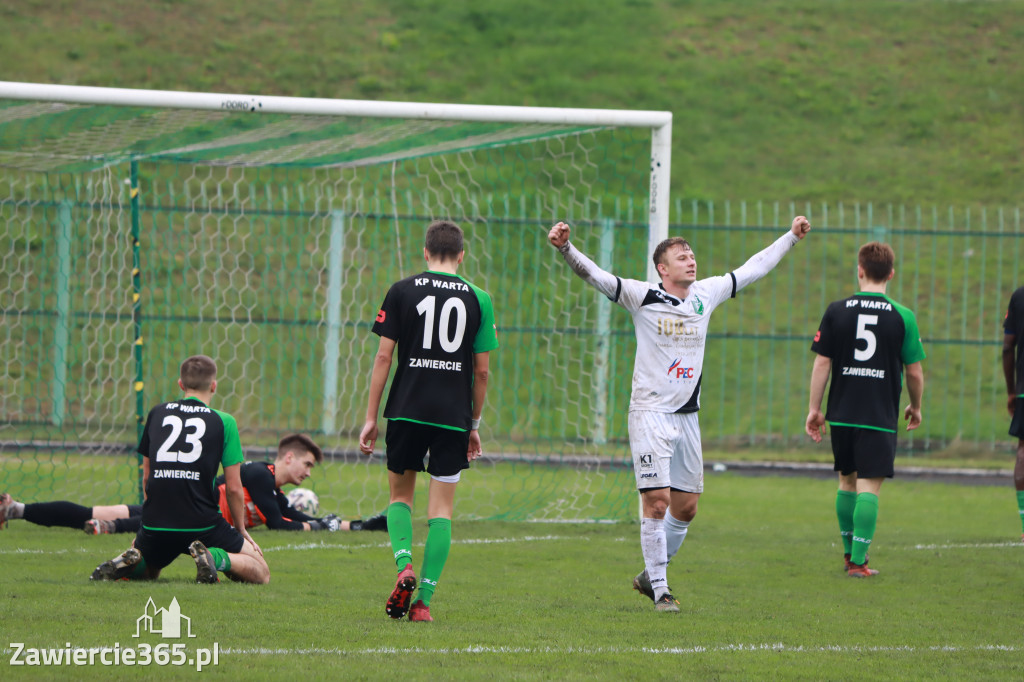 KP Warta Zawiercie nie sprostali GKS Szombierki Bytom i ulegli 0:3