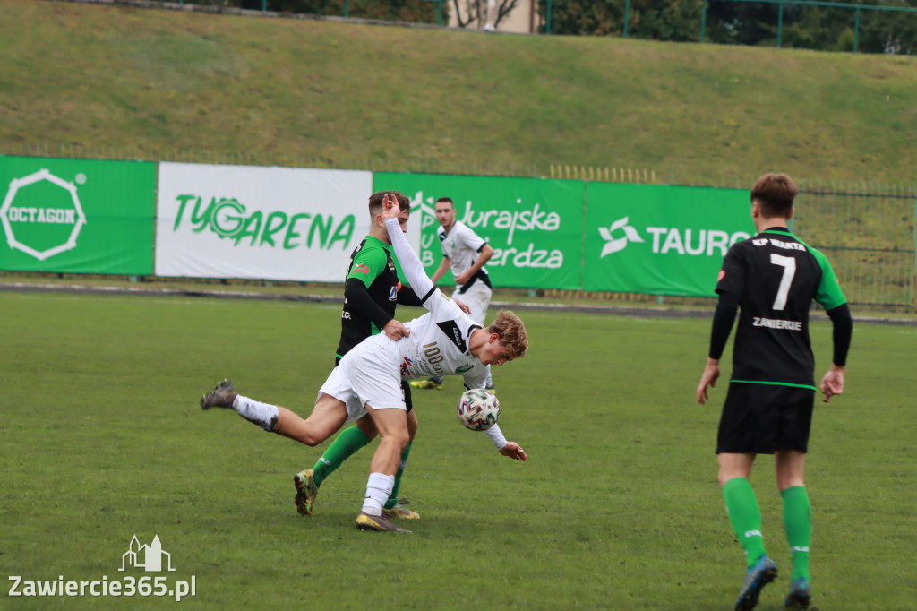 KP Warta Zawiercie nie sprostali GKS Szombierki Bytom i ulegli 0:3