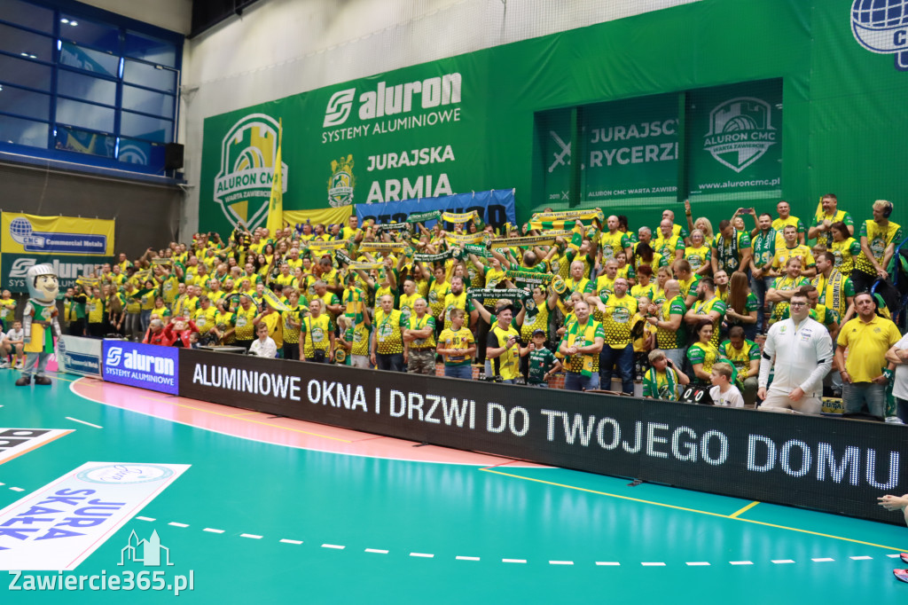 Aluron. Zwycięstwo po thrillerze na początek sezonu!