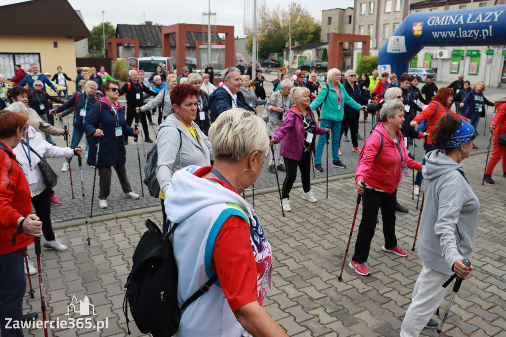 Fotorelacja - XI Ogólnopolski Marsz Seniora Łazy 2022r.