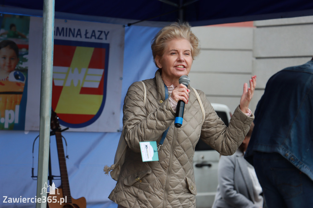 Fotorelacja - XI Ogólnopolski Marsz Seniora Łazy 2022r.