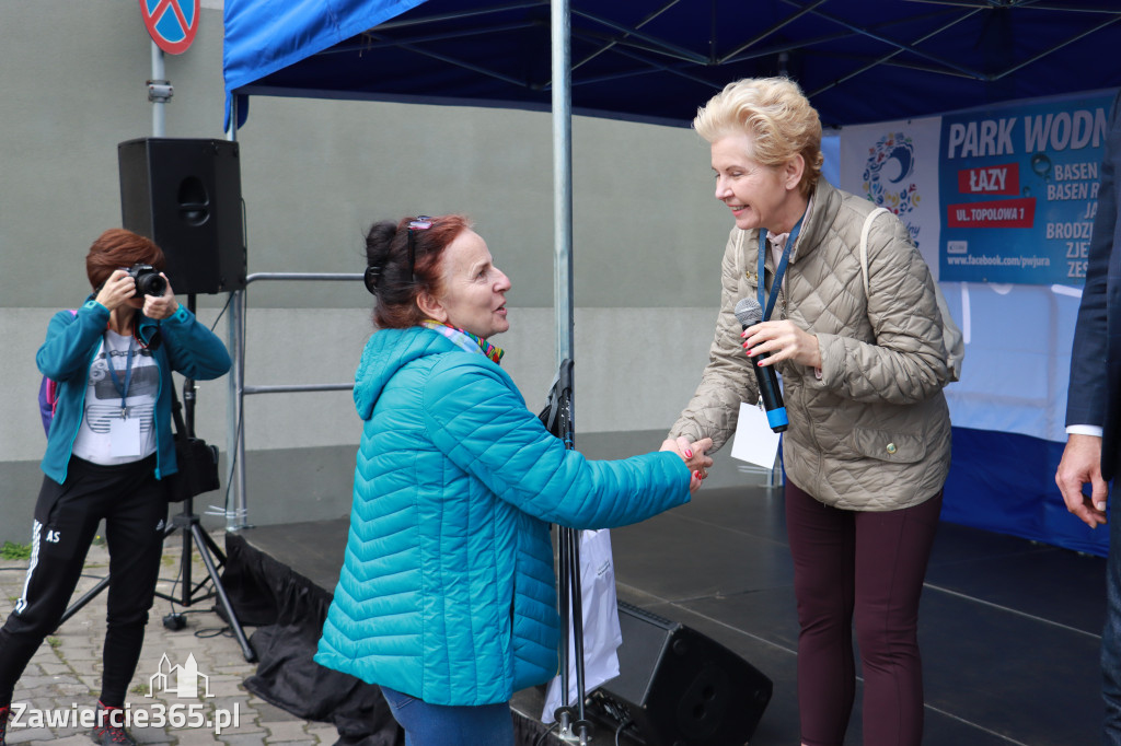 Fotorelacja - XI Ogólnopolski Marsz Seniora Łazy 2022r.