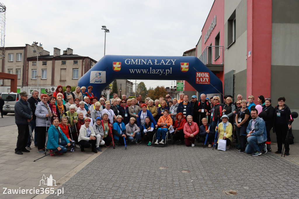 Fotorelacja - XI Ogólnopolski Marsz Seniora Łazy 2022r.