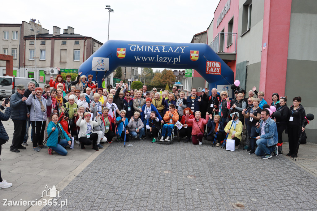 Fotorelacja - XI Ogólnopolski Marsz Seniora Łazy 2022r.