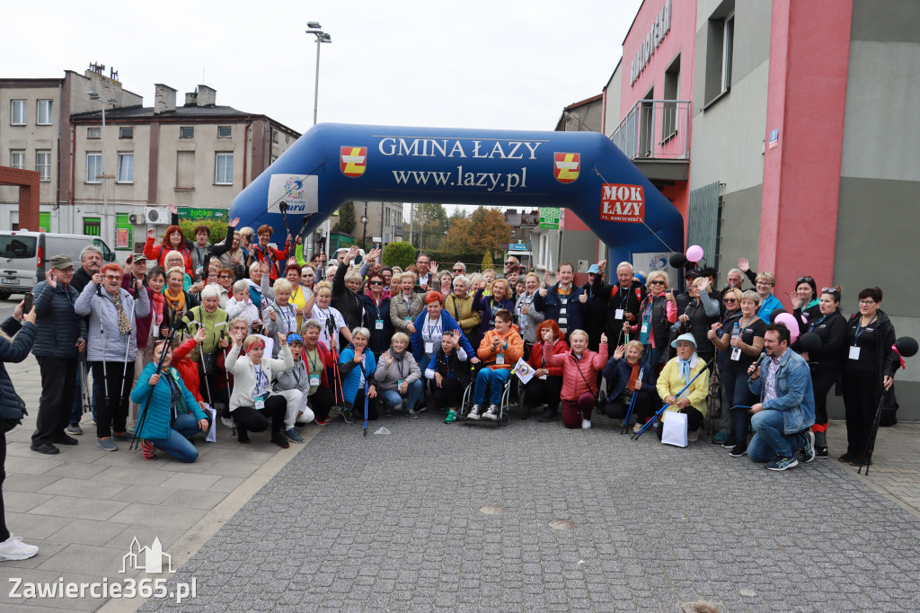 Fotorelacja - XI Ogólnopolski Marsz Seniora Łazy 2022r.