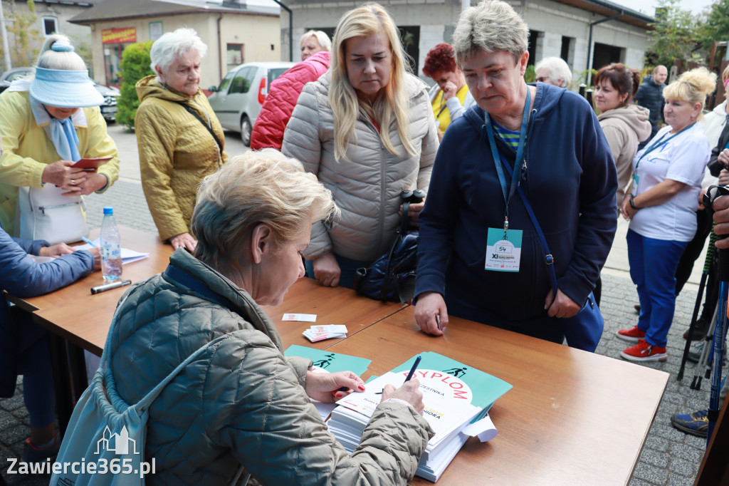 Fotorelacja - XI Ogólnopolski Marsz Seniora Łazy 2022r.