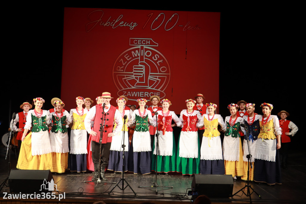 Fotorelacja 100-lecie Cechu Rzemiosł Koncert Zawiercie