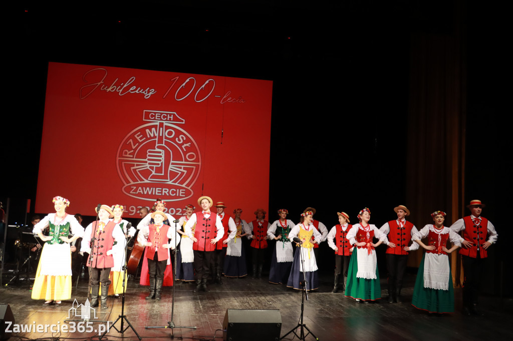 Fotorelacja 100-lecie Cechu Rzemiosł Koncert Zawiercie