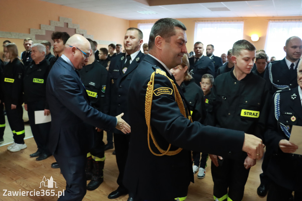 Fotorelacja - Wręczenie Promes Dotacji OSP MDP Ryczów