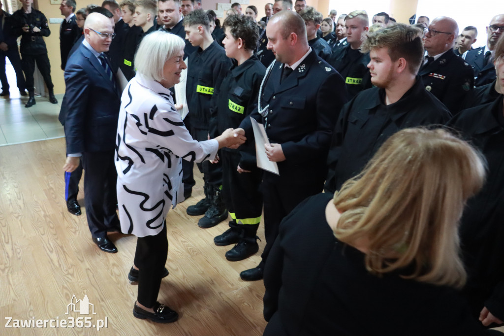 Fotorelacja - Wręczenie Promes Dotacji OSP MDP Ryczów
