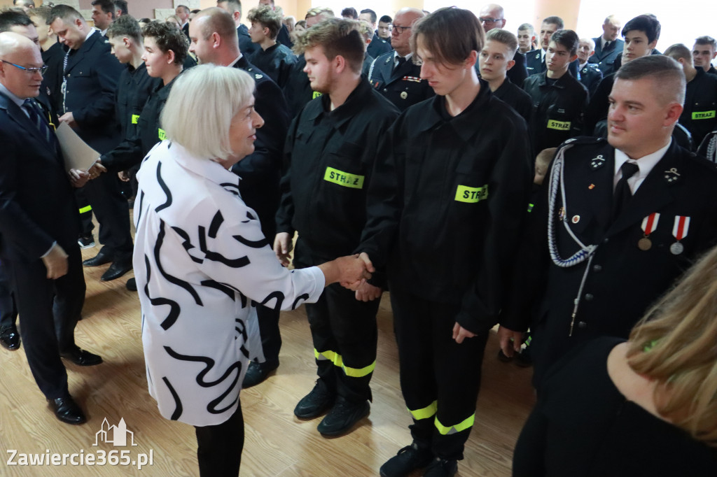 Fotorelacja - Wręczenie Promes Dotacji OSP MDP Ryczów