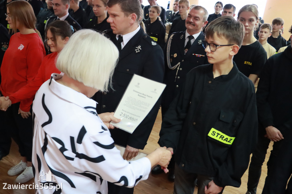Fotorelacja - Wręczenie Promes Dotacji OSP MDP Ryczów