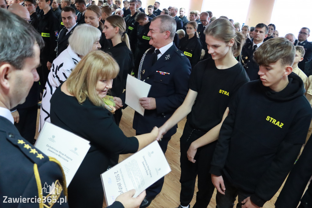 Fotorelacja - Wręczenie Promes Dotacji OSP MDP Ryczów