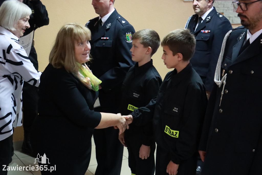 Fotorelacja - Wręczenie Promes Dotacji OSP MDP Ryczów