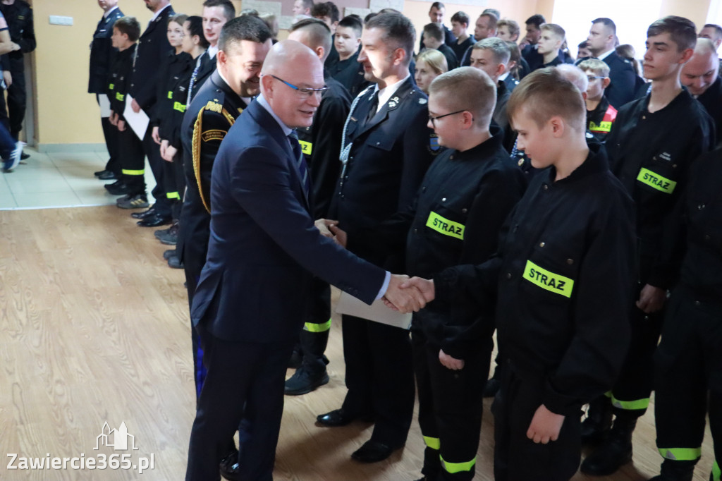 Fotorelacja - Wręczenie Promes Dotacji OSP MDP Ryczów