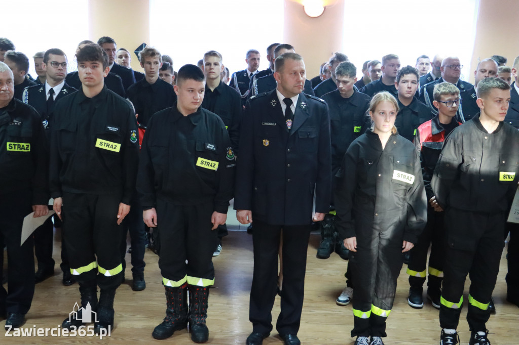 Fotorelacja - Wręczenie Promes Dotacji OSP MDP Ryczów