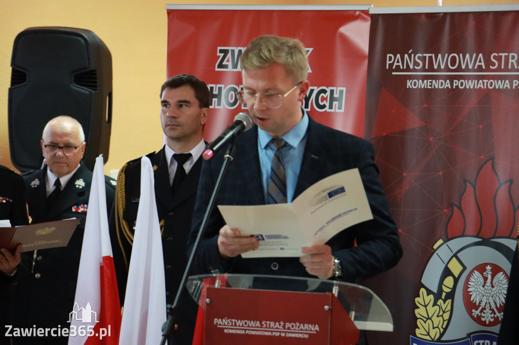 Fotorelacja - Wręczenie Promes Dotacji OSP MDP Ryczów