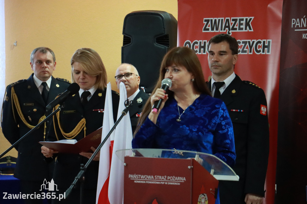 Fotorelacja - Wręczenie Promes Dotacji OSP MDP Ryczów