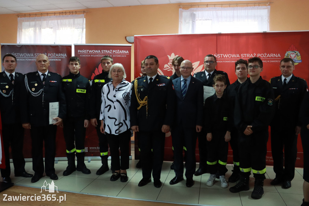 Fotorelacja - Wręczenie Promes Dotacji OSP MDP Ryczów